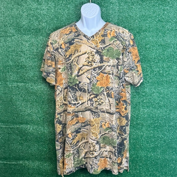 Cabela's Other - Cabela's Green and Orange Short Sleeve Tee